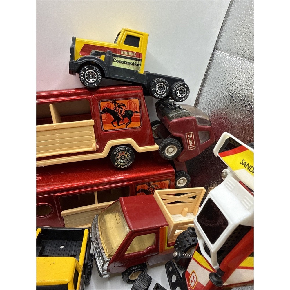 LARGE Buddy L Lot Car Truck Vintage - Picture 9 of 16